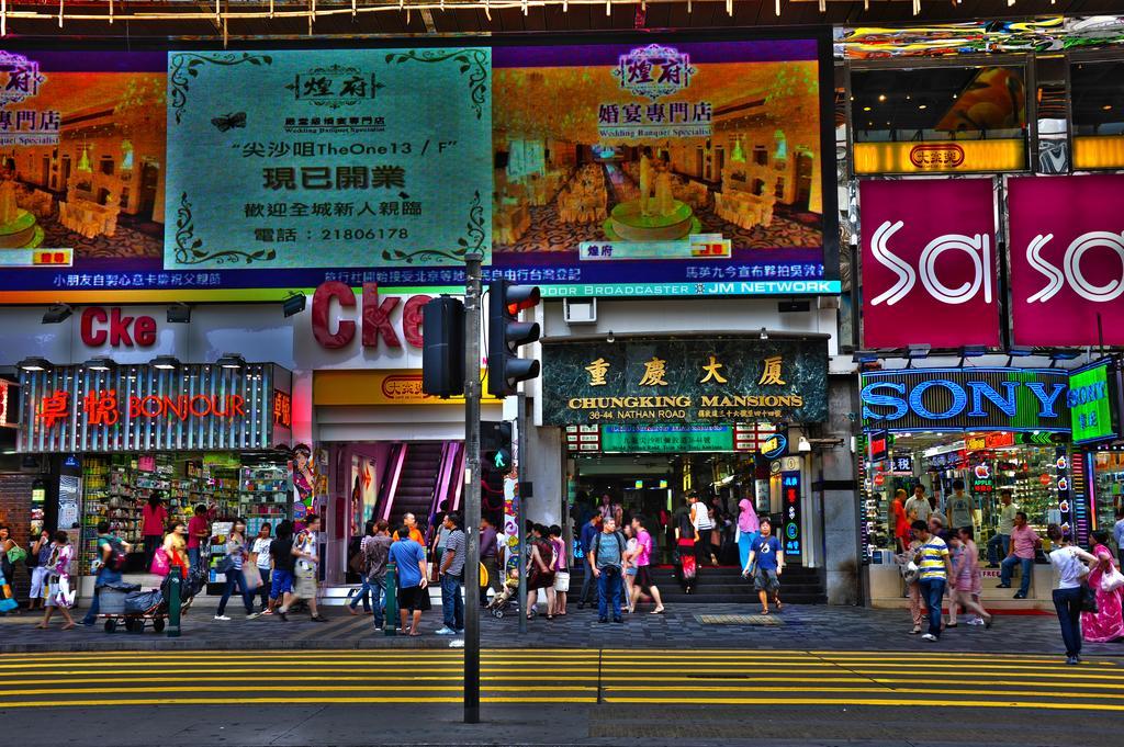 Budget Hostel Block D 10Th Floor Hongkong Exteriör bild